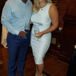 ASOS fitted midi dress